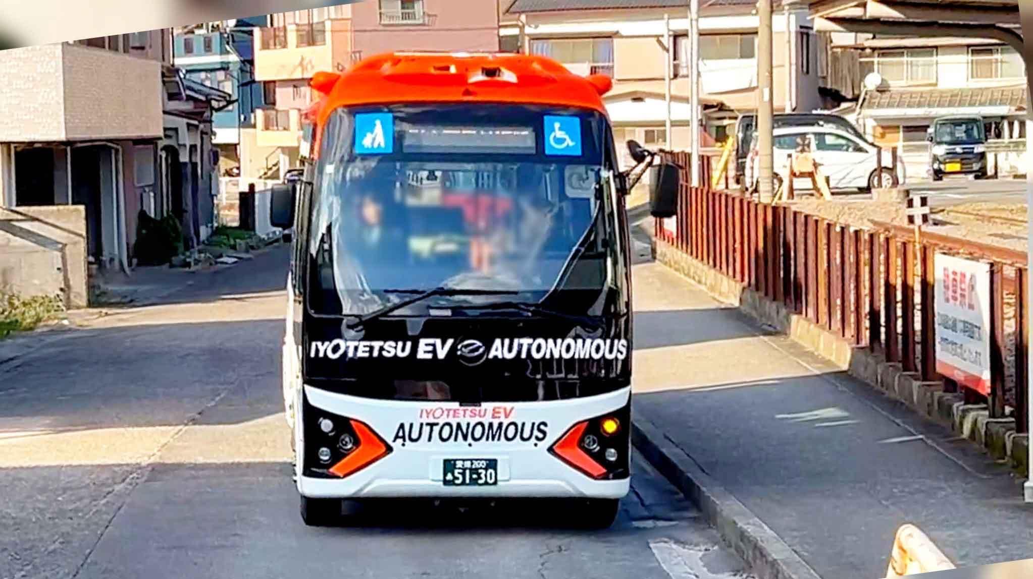 【伊予鉄グループ】全国初の自動運転レベル4での路線バス本格運行を開始